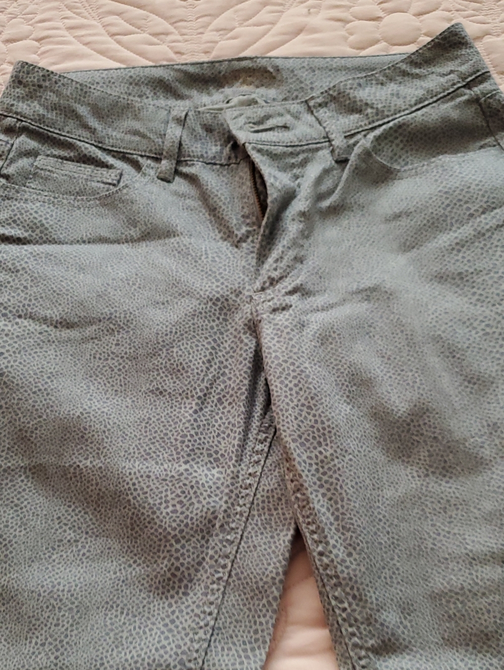 Women’s Textured Gray Slim Jeans Riders Lee